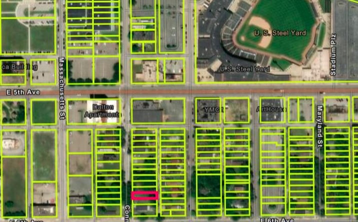 Pictures of Land property located at 565 Connecticut Street, Gary, IN 46402 for sales - image #1
