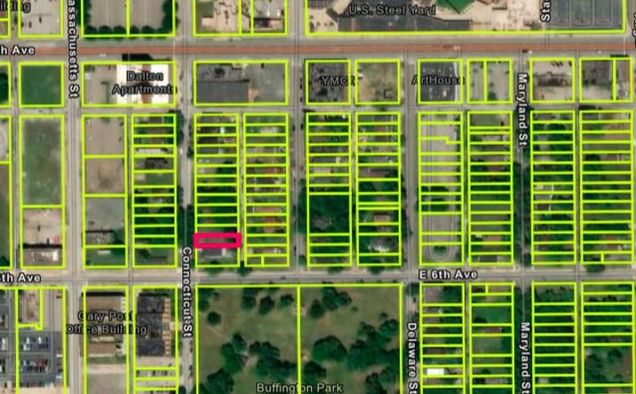 Pictures of Land property located at 571 Connecticut Street, Gary, IN 46402 for sales - image #1