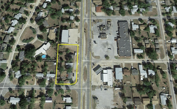 Pictures of Land property located at 1802-1806 NW Sheridan Rd, Lawton, OK 73505 for sales - image #1