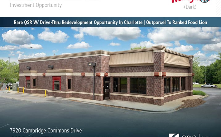 Pictures of Retail property located at 7920 Cambridge Commons Drive, Charlotte, NC 28215 for sales - image #1
