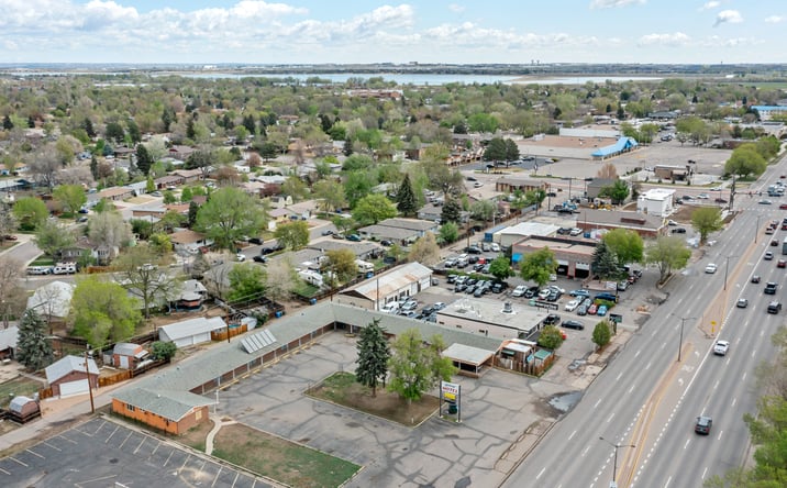Pictures of Hospitality, Mixed Use, Multifamily, Office, Retail property located at 1027 E Eisenhower Blvd, Loveland, CO 80538 for sales - image #1