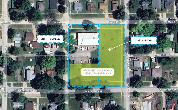 Pictures of Multifamily property located at 710 W Main St, Knoxville, IA 50138 for sales - image #1