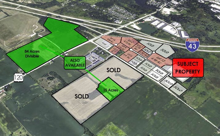 Pictures of Land property located at East Troy Business Park N, East Troy, WI 53120 for sales - image #1