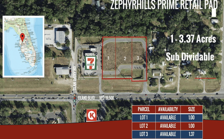 Pictures of Land property located at Eiland Blvd. And Dean Dairy, Zephyrhills, FL 33541 for sales - image #1