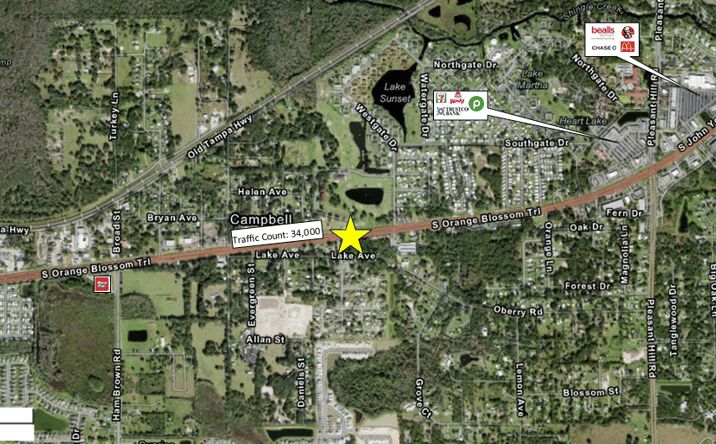 Pictures of Land property located at SE Corner Orange Vista Boulevard & Orange Blossom Trail, Kissimmee, FL 34746 for sales - image #1