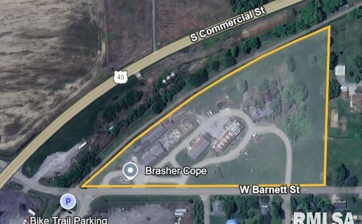 Pictures of Industrial, Office property located at 201 W Barnett Street, Harrisburg, IL 62946 for sales - image #1
