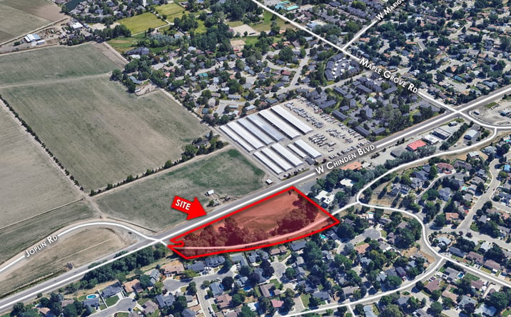 Pictures of Land property located at 9907 W Chinden Blvd, Garden City, ID 83714 for sales - image #1