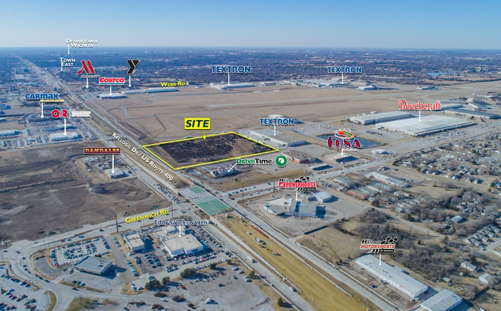 Pictures of Land property located at 10900 E Kellogg Dr, Wichita, KS 67207 for sales - image #1