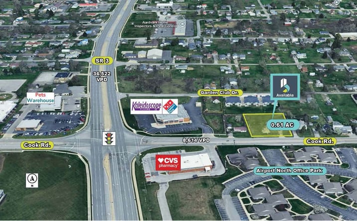 Pictures of Land property located at 1424 W Cook Rd, Fort Wayne, IN 46825 for sales - image #1