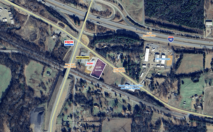 Pictures of Land property located at 6878 US-64, Pottsville, AR 72858 for sales - image #1