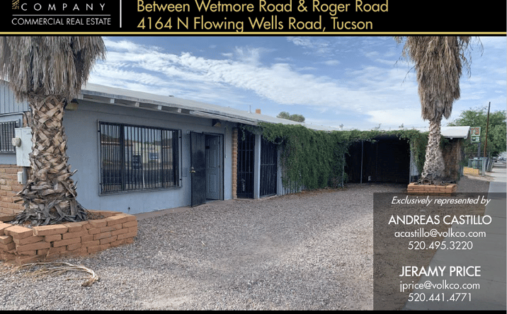 Pictures of Industrial, Office, Retail property located at 4164 N Flowing Wells Rd, Tucson, AZ 85705 for sales - image #1