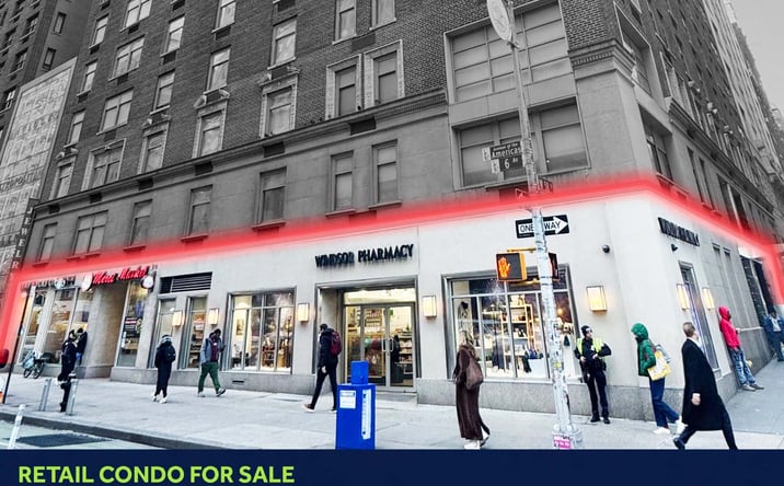 Pictures of Retail property located at 1411 6th Ave, New York, NY 10019 for sales - image #1