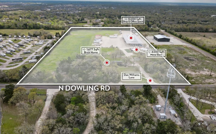 Pictures of Land, Mixed Use, Office property located at 11184 Dan Williams Ln, College Station, TX 77845 for sales - image #1