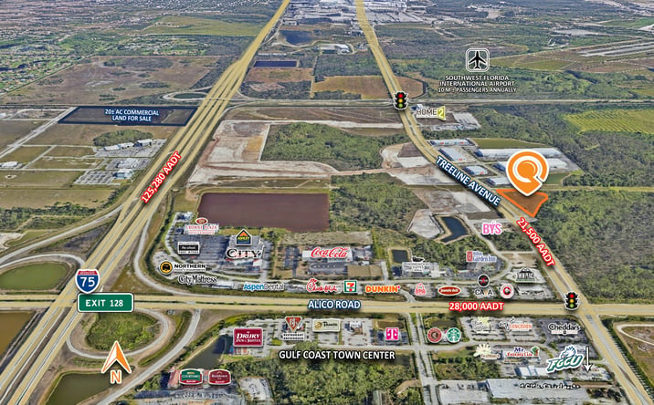 Pictures of Land property located at 16271-16301 Parallel Drive, Fort Myers, FL 33913 for sales - image #1