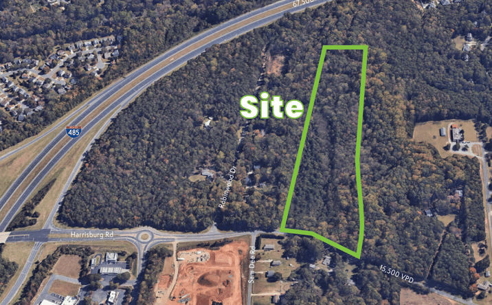 Pictures of Land property located at 10412 Harrisburg Rd, Charlotte, NC 28215 for sales - image #1
