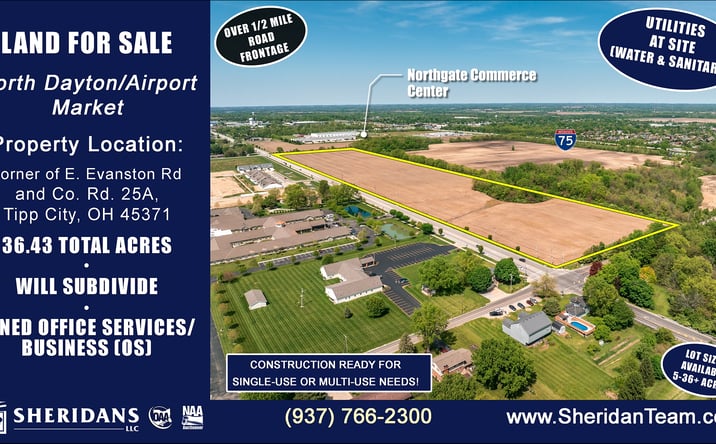 Pictures of Land property located at 6201 S Co Rd 25A, Tipp City, OH 45371 for sales - image #1