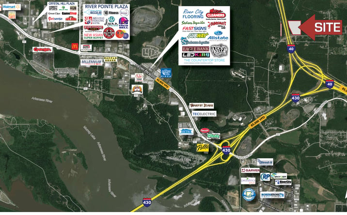 Pictures of Land property located at Neva Rd and Kelly Rd, North Little Rock, AR 72118 for sales - image #1