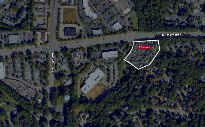 Pictures of Land property located at 202 NE Maynard Rd, Cary, NC 27513 for sales - image #1