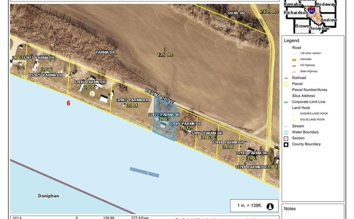 Pictures of Land, Special Purpose property located at 32073 Parma Drive, Oregon, MO 64473 for sales - image #1
