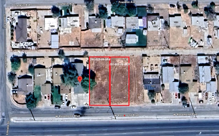 Pictures of Land property located at W Rosamond Blvd, Rosamond, CA 93560 for sales - image #1