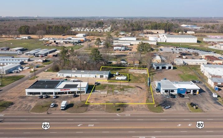 Pictures of Land property located at 2544 US-80, Pearl, MS 39208 for sales - image #1