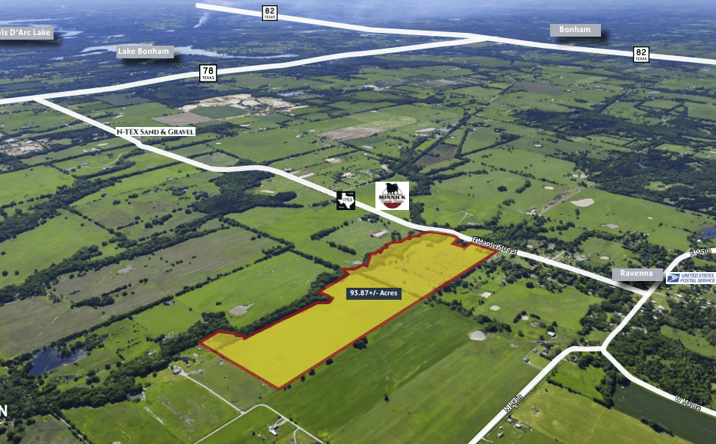 Pictures of Land property located at E Maple St, Ravenna, TX 75476 for sales - image #1