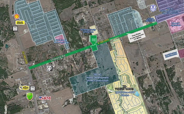Pictures of Land property located at 3415 Chaparral Rd, Killeen, TX 76542 for sales - image #1