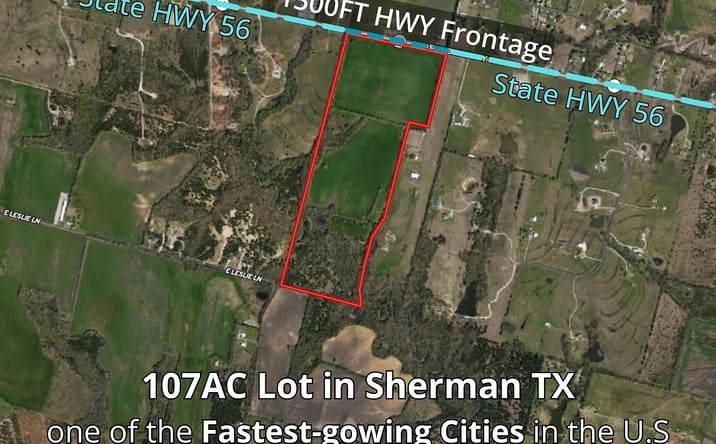 Pictures of Land property located at 11086 TX-56, Sherman, TX 75090 for sales - image #1