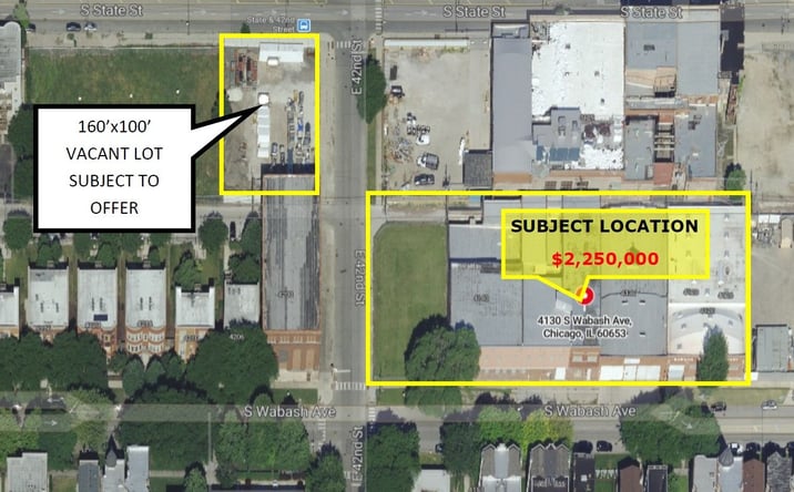 Pictures of Industrial property located at 4130 S Wabash Ave, Chicago, IL 60653 for sales - image #1