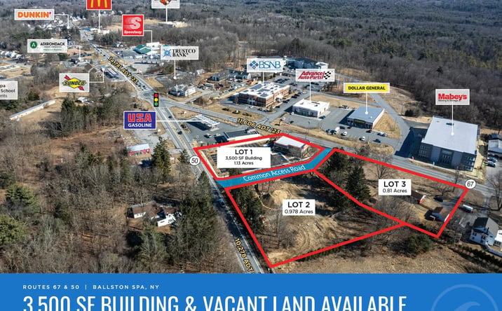 Pictures of Retail, Land property located at Routes 67 & 50, Ballston Spa, NY 12020 for sales - image #1