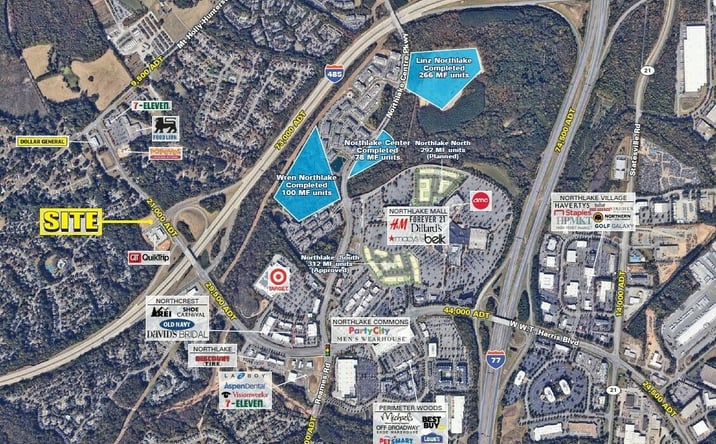 Pictures of Land property located at 8345 W W.T.Harris Blvd, Charlotte, NC 28216 for sales - image #1