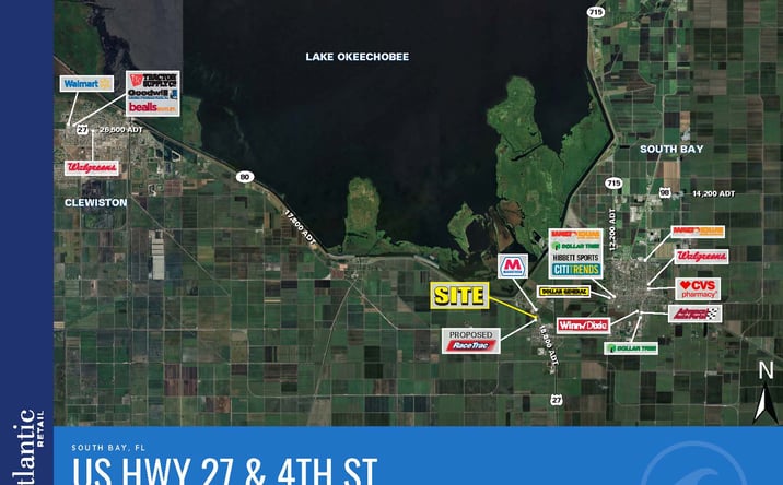 Pictures of Land property located at US Hwy 27 & 4th St, South Bay, FL 33493 for sales - image #1