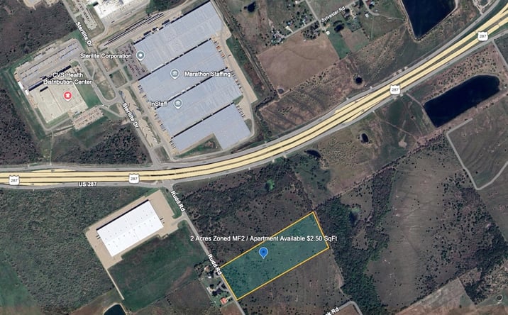 Pictures of Land property located at 1057 Rudd Rd, Ennis, TX 75119 for sales - image #1