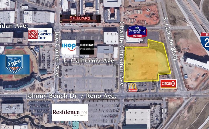 Pictures of Land property located at 100 S. Charlie Christian Avenue, Oklahoma City, OK 73104 for sales - image #1