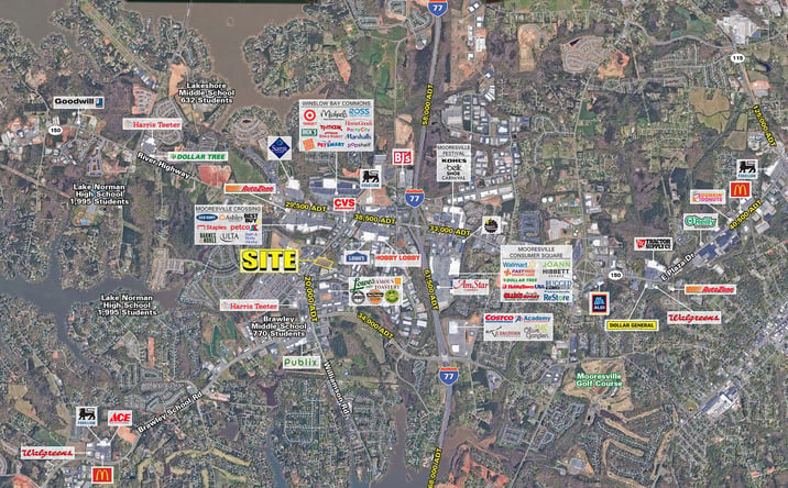 Pictures of Land property located at 185 Williamson Rd, Mooresville, NC 28117 for sales - image #1