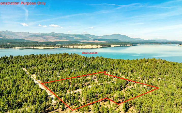 Pictures of Land property located at NHN (Lot 11) McGarvey Way, Eureka, MT 59917 for sales - image #1