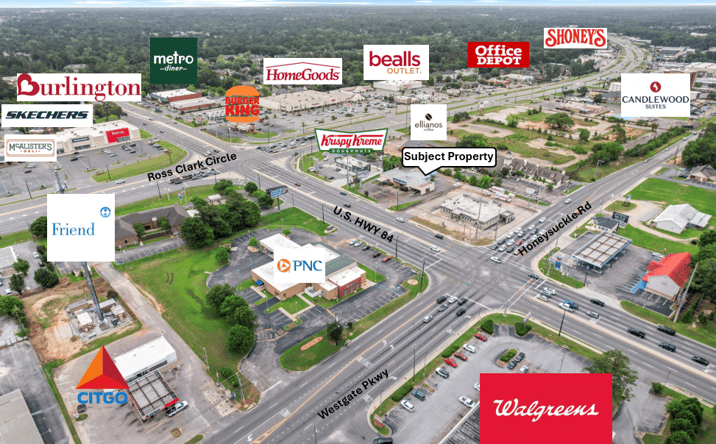 Pictures of Office, Retail property located at 2855 W Main St, Dothan, AL 36305 for sales - image #1