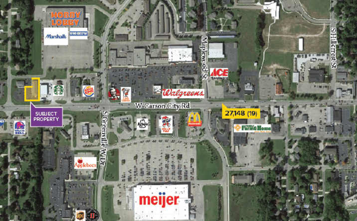 Pictures of Retail, Office, Land property located at 1810 W Washington St, Greenville, MI 48838 for sales - image #1
