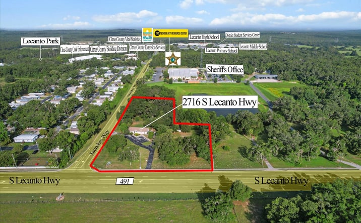 Pictures of Retail, Office, Land property located at 2716 S Lecanto Hwy, Lecanto, FL 34461 for sales - image #1