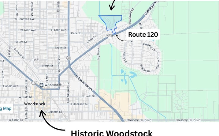 Pictures of Land property located at 709 McHenry Ave, Woodstock, IL 60098 for sales - image #1