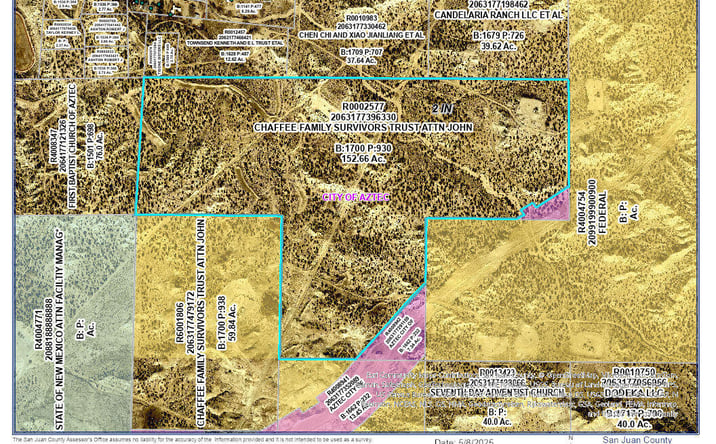 Pictures of Land property located at 152.66 AC US 550 Bypass, Aztec, NM 87410 for sales - image #1