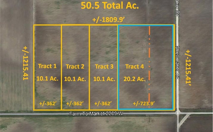Pictures of Land, Multifamily property located at Tract 4 Fm 2209, San Perlita, TX 78590 for sales - image #1