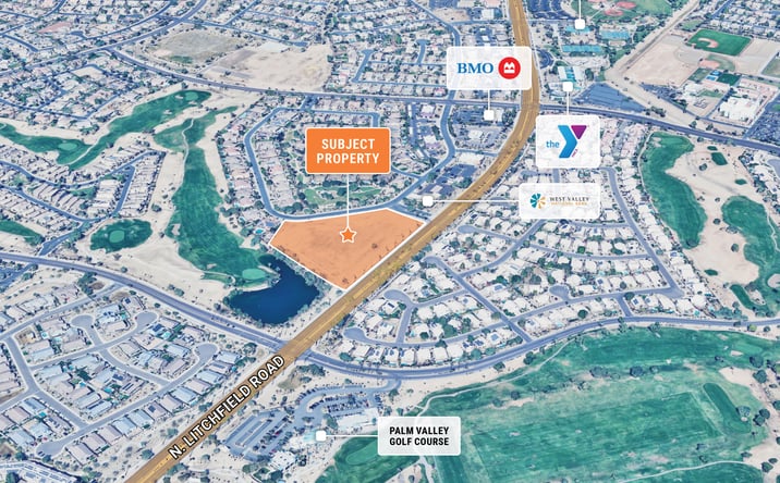 Pictures of Land property located at 2382 N Litchfield Road, Goodyear, AZ 85395 for sales - image #1