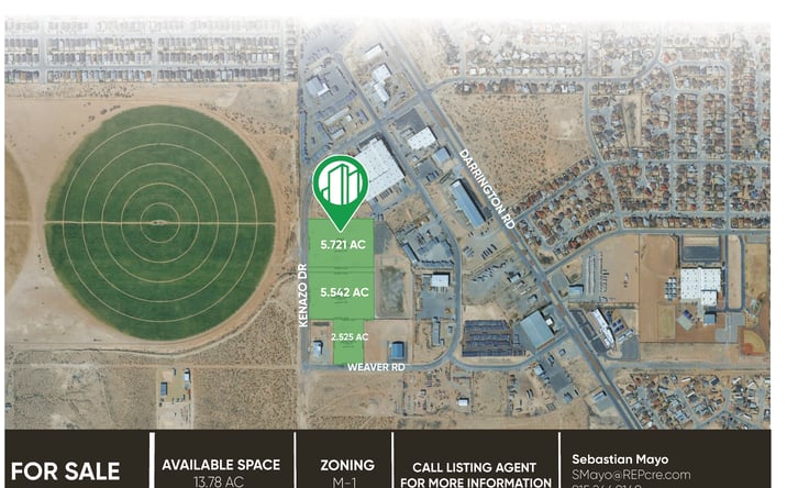 Pictures of Land property located at 1601 Kenazo Dr, Horizon City, TX 79928 for sales - image #1