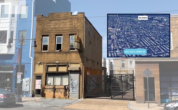 Pictures of Land, Mixed Use, Multifamily, Retail property located at 1244 H St NE, Washington, DC 20002 for sales - image #1