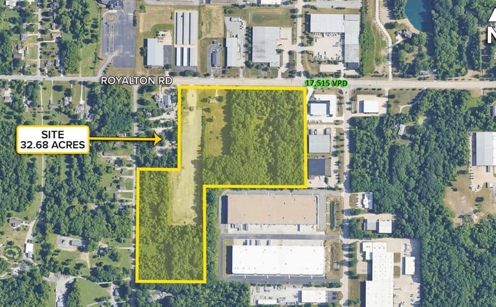 Pictures of Land property located at 22557 Royalton Rd, Strongsville, OH 44149 for sales - image #1