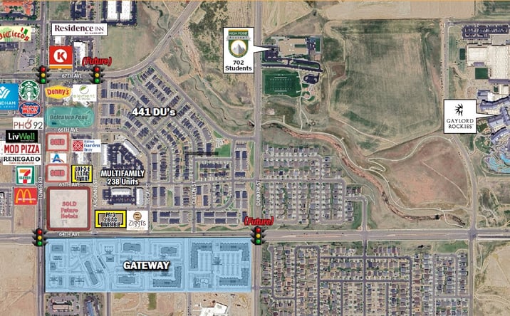 Pictures of Mixed Use, Retail property located at NEC 64th & Tower, Denver, CO 80249 for sales - image #1