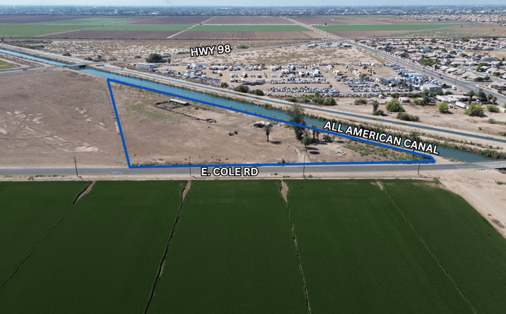 Pictures of Industrial, Land, Self Storage property located at 389 E Cole Blvd, Calexico, CA 92231 for sales - image #1