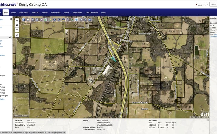 Pictures of Land property located at Pine Street, Unadilla, GA 31091 for sales - image #1