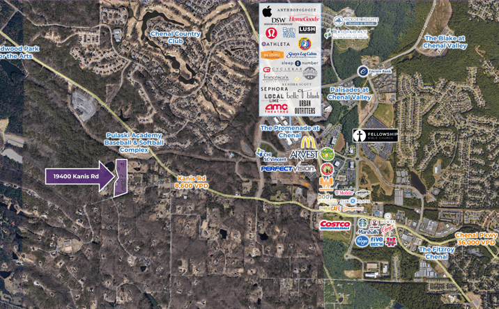 Pictures of Land, Multifamily property located at 19400 Kanis Rd, Little Rock, AR 72223 for sales - image #1